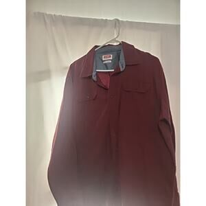 Vintage Wrangler X-Long Tails Long Sleeve Oxford Button Down Shirt Size XL